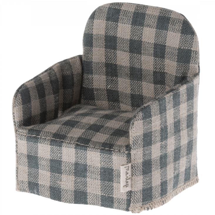 Green Checkered Armchair- Maileg