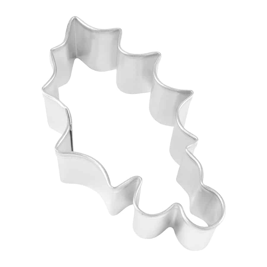 Cookie Cutter, Holly Leaf - 3.25
