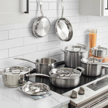 Load image into Gallery viewer, Cuisinart MultiClad Pro Triple Ply Stainless Cookware - 12 Piece Set
