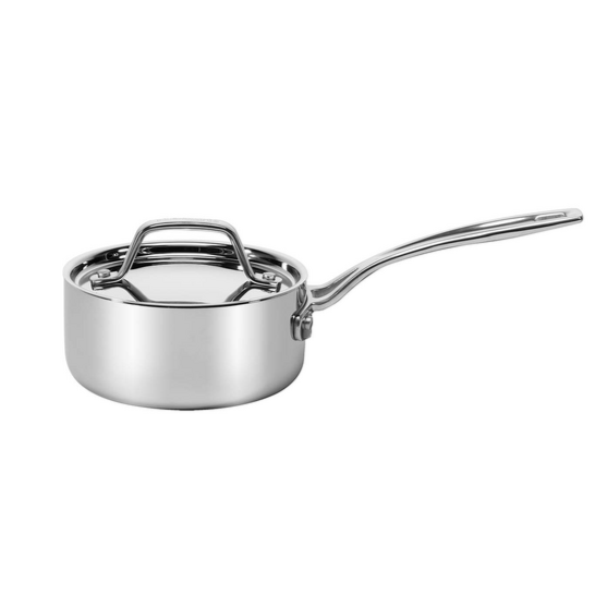 Cuisinart 5-Ply Stainless Steel - 1 Qt Saucepan with Lid