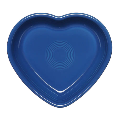 Fiestaware - Medium Heart Bowl, Lapis