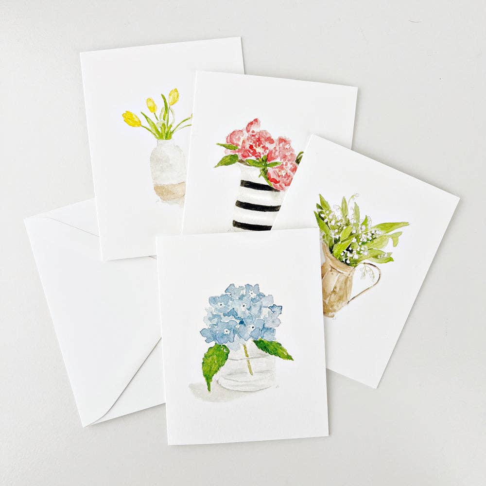 Flower Notecards Set - Emily Lex Studio