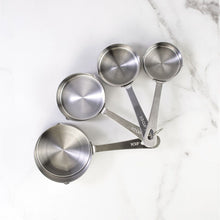 Load image into Gallery viewer, Measuring Cups, Heavy-Weight Stainless Steel, Set/4
