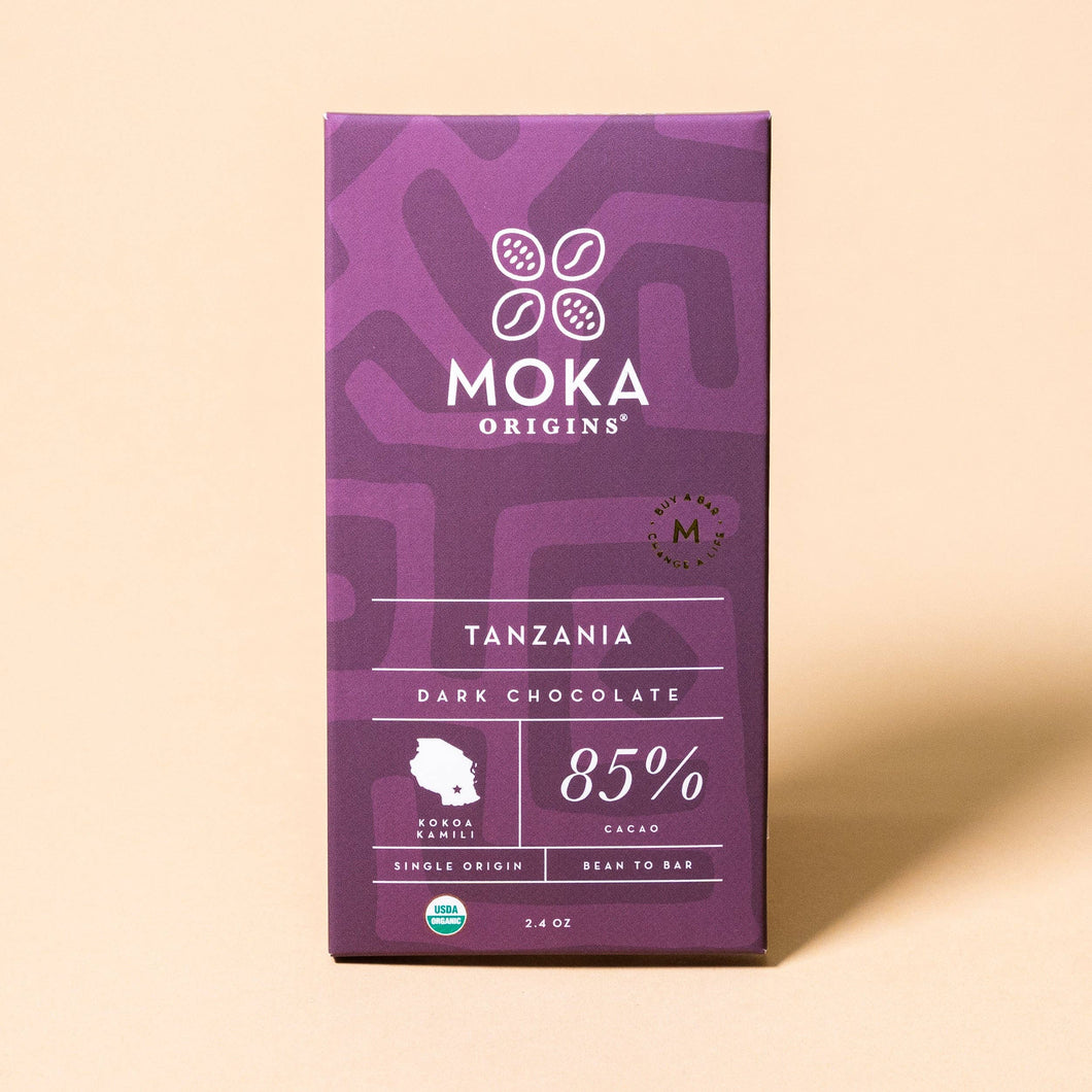 Moka Origins - Tanzania 85% Dark Chocolate