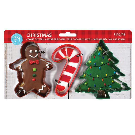 Cookie Cutter, 3 Piece Christmas Set