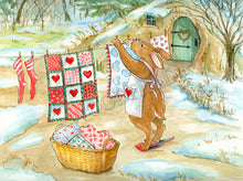 Load image into Gallery viewer, Rebecca&#39;s Hearts Notecard - Woodfield Press
