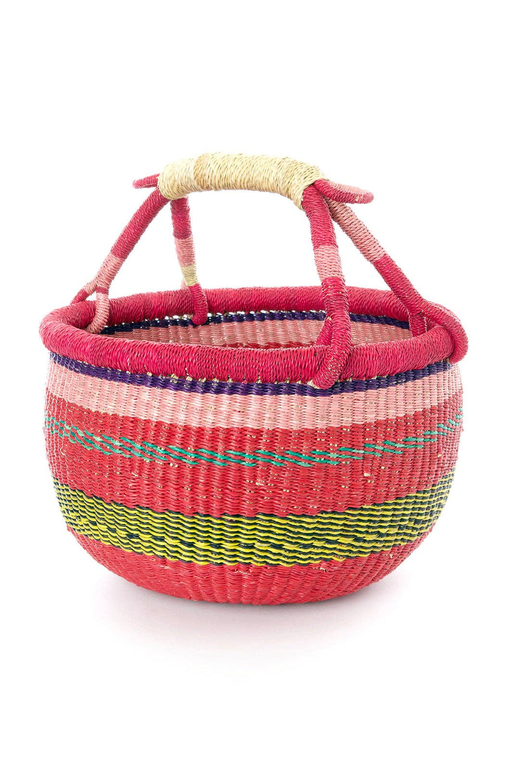 Medium Bolga Basket - Assorted Colors