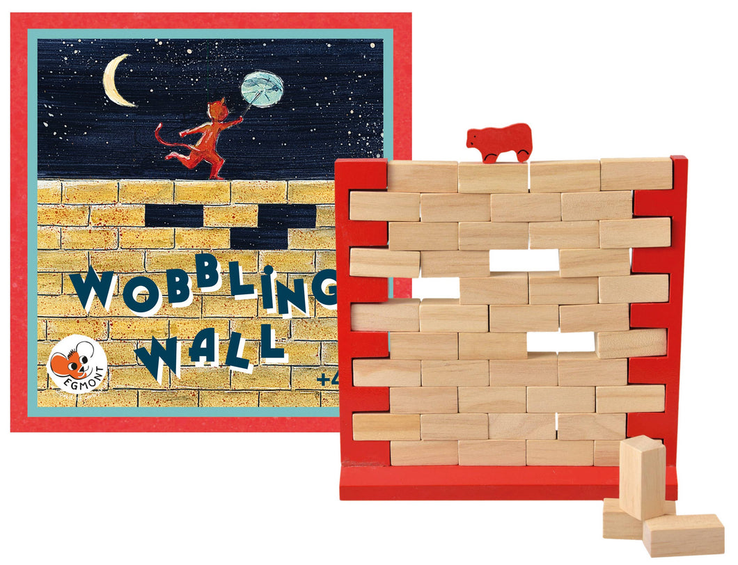 Egmont - Wobbling Wall Wooden Balancing Game