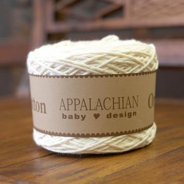 Appalachian Baby - Organic Cotton Sport Weight Yarn, Natural