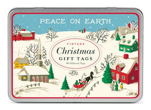 Load image into Gallery viewer, Peace on Earth Cavallini Gift Tags
