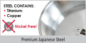 Chantal 3.5 Qt Induction 21 Nickel-Free Steel Saucepan with Lid