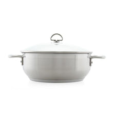 Load image into Gallery viewer, Chantal 5 Qt Induction 21 Nickel-Free Steel Chef Pan with Lid
