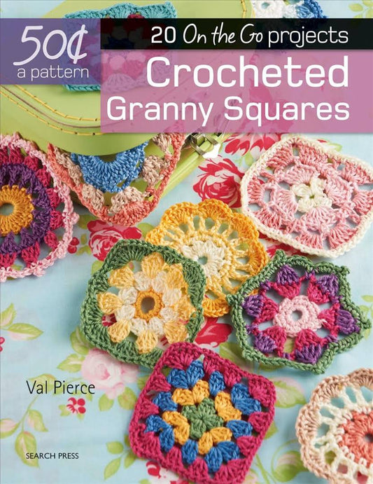 Crocheted Granny Squares, by Val Pierce