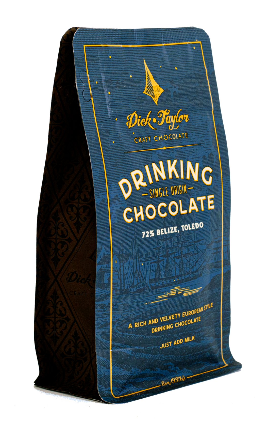 Dick Taylor Single Origin Drinking Chocolate, 72% Belize, Toledo