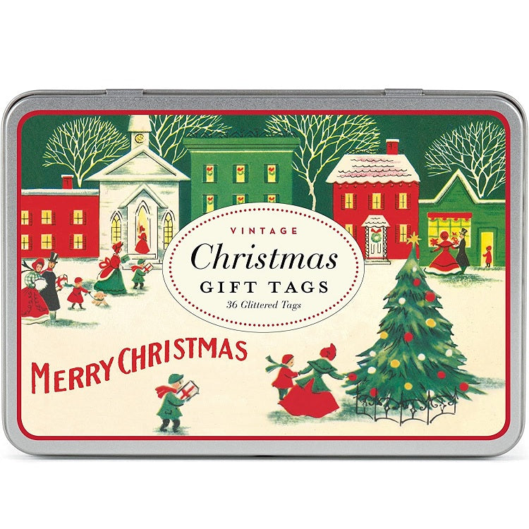 Vintage Christmas Cavallini Gift Tags