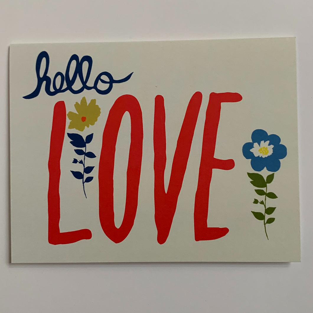 Hello Love Card