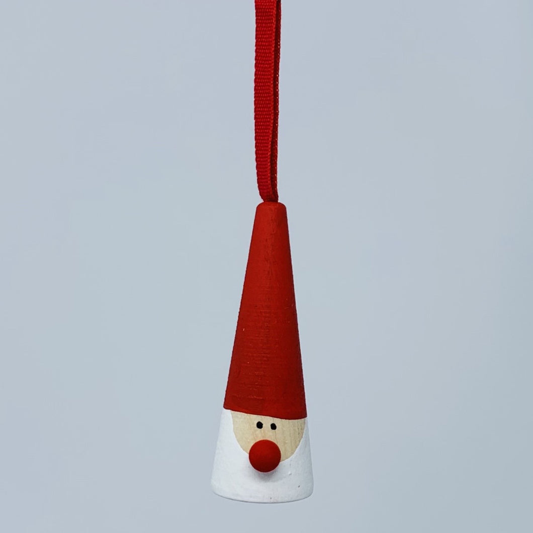 Swedish Cone Santa Tomte Ornament