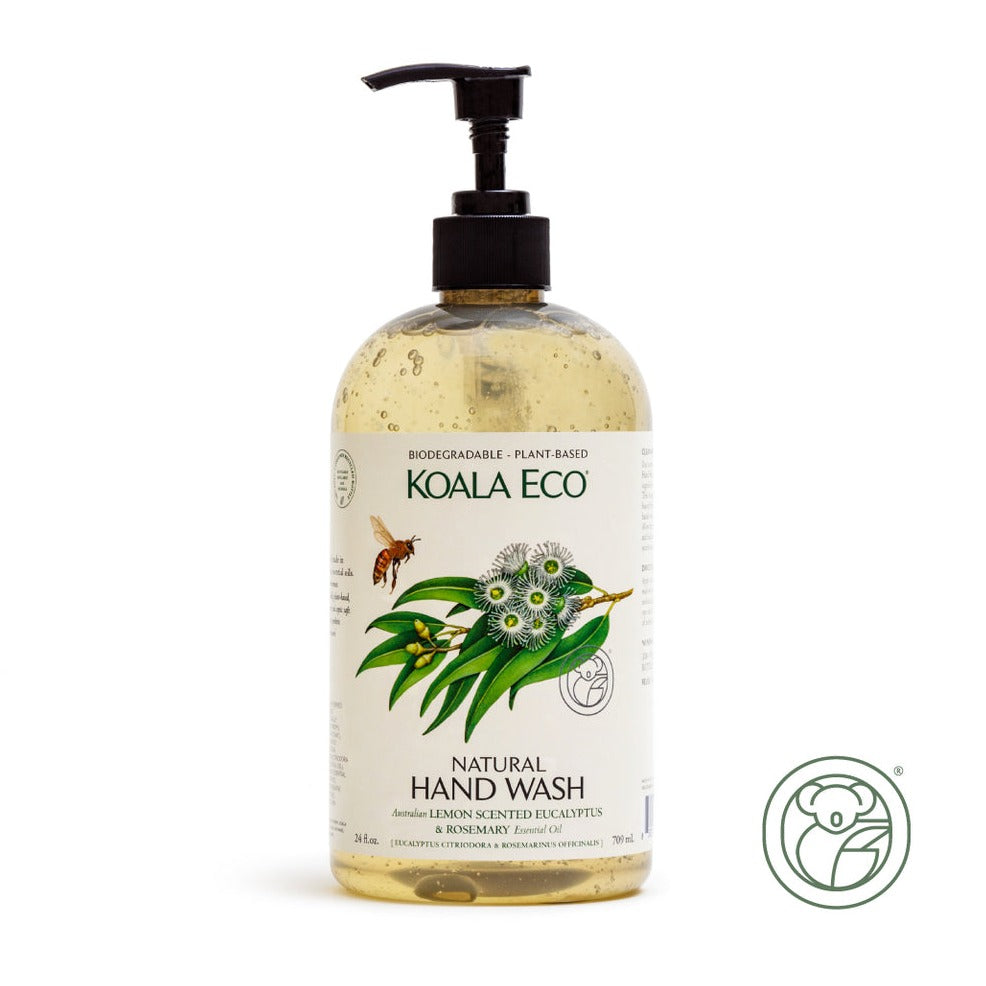 Koala Eco Natural Hand Wash Lemon Scented Eucalyptus & Rosemary