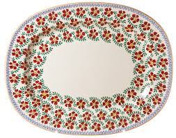 Nicholas Mosse - Oval Platter, Old Rose (retired)