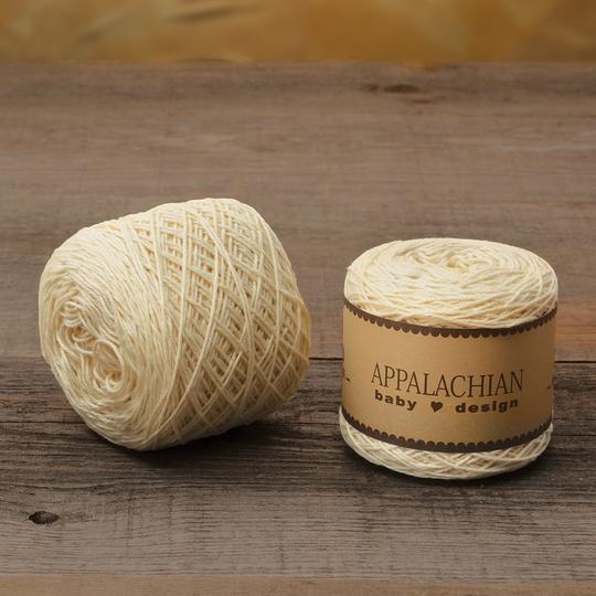 Appalachian Baby - Organic Cotton Baby Weight Yarn, Natural
