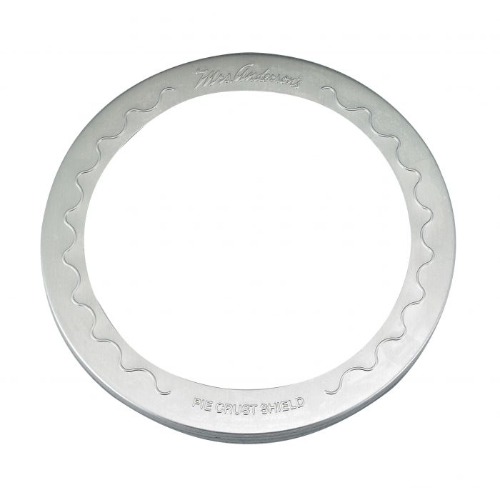Pie Crust Shield, Aluminum
