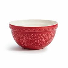 Mason Cash - Mixing Bowl S30 In the Forest Collection, Hedgehog Red