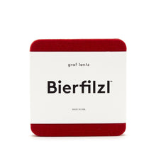 Load image into Gallery viewer, Bierfilzl - Square Felt Coaster
