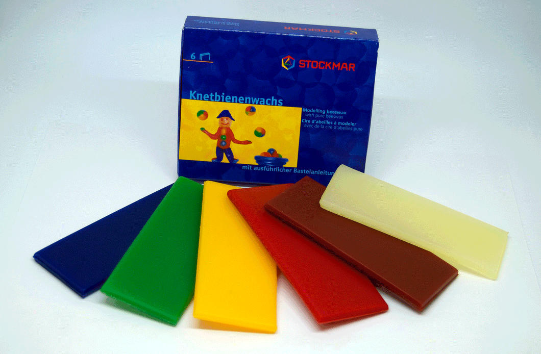 Stockmar - Modeling Beeswax 6 Colors