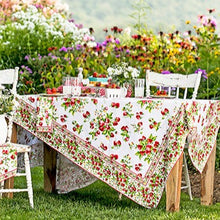 Load image into Gallery viewer, April Cornell - Strawberry Basket Tablecloth
