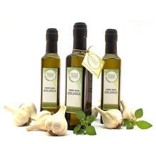 Load image into Gallery viewer, Greek Basil and Garlic Infused Olive Oil- Pickle Creek
