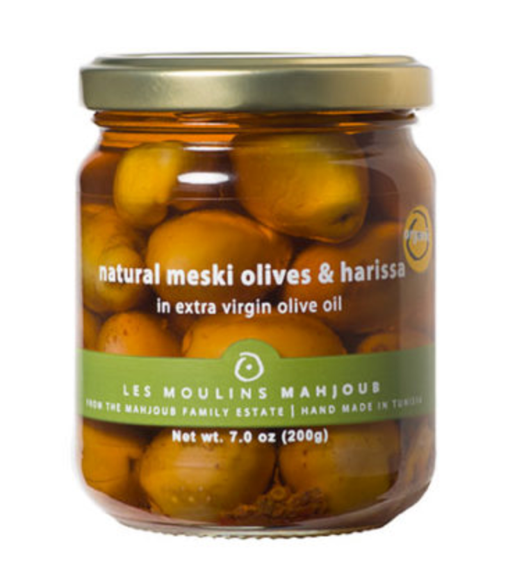 Les Moulins Mahjoub - Natural Meski Olives and Harissa