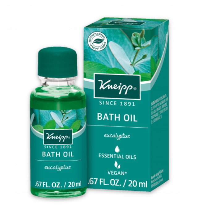 Kneipp Bath Oil -  Cold and Sinus Relief Euclyptus