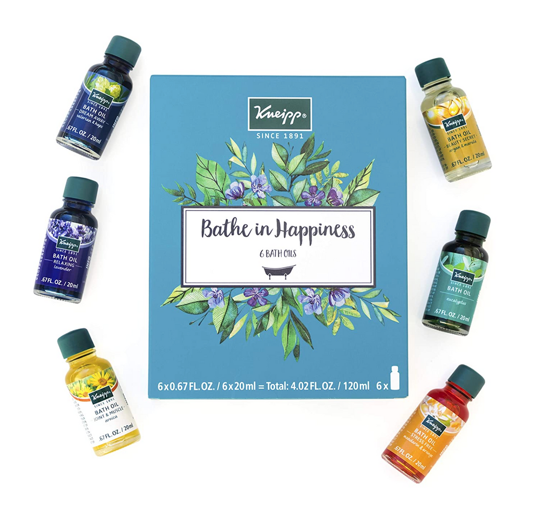 Kneipp Bath Oil Set - Bathe in Happiness