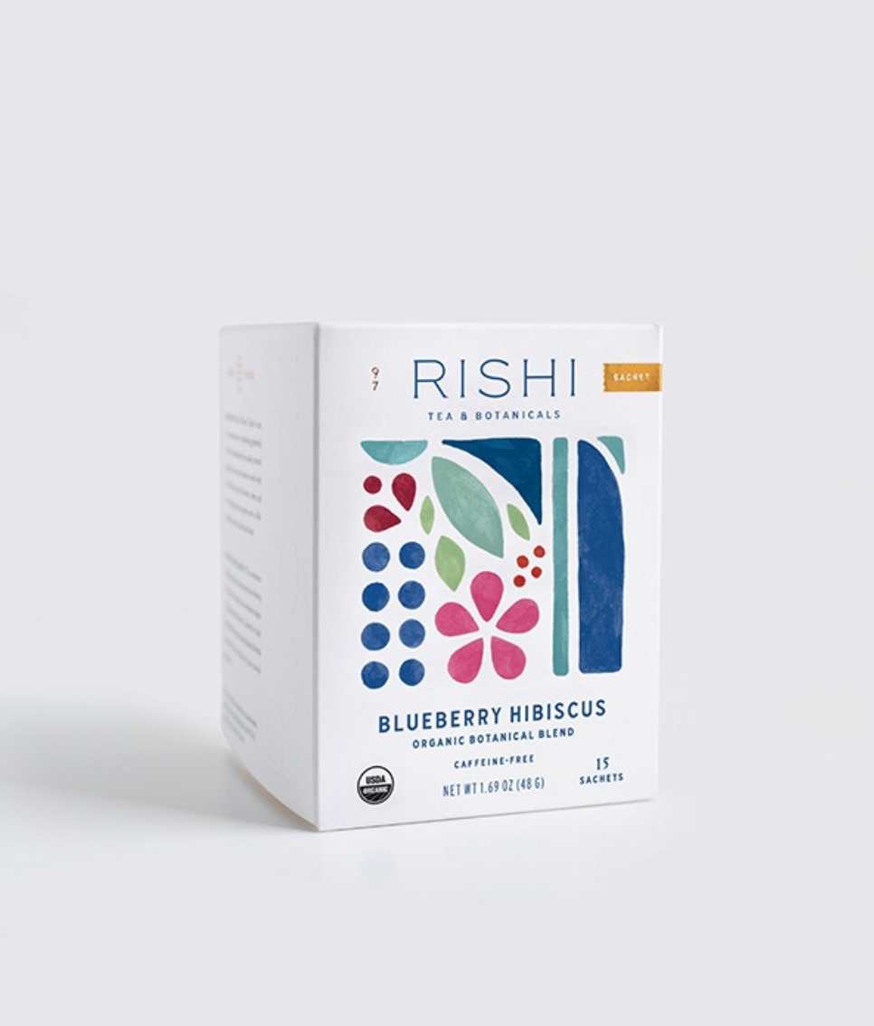 Rishi Tea Blueberry Hibiscus - 15 Tea Bags