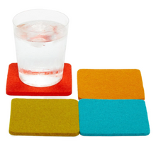 Load image into Gallery viewer, Bierfilzl - Square Felt Coaster
