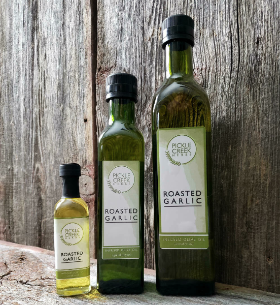 Roasted Garlic Infused Olive Oil - Pickle Creek