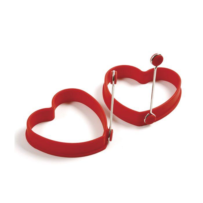 Silicone Heart Egg/Pancake Rings