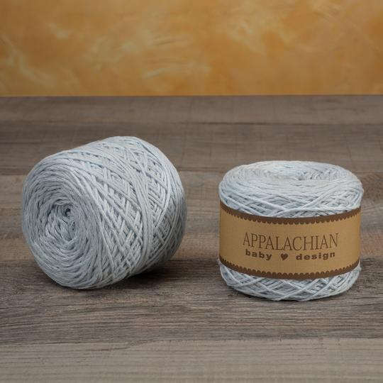 Appalachian Baby - Organic Cotton Sport Weight Yarn, Sky Blue