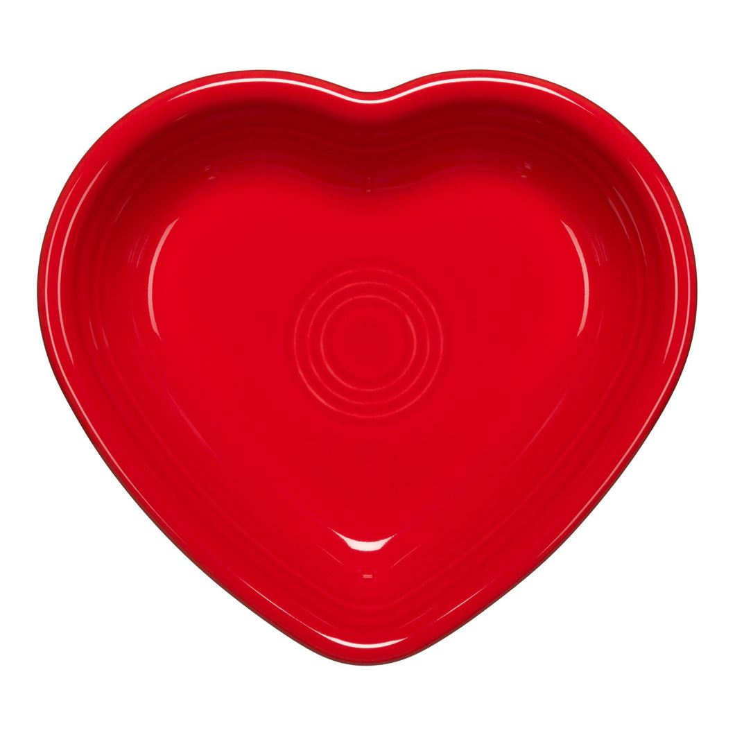 Fiestaware - Small Heart Bowl, Scarlet