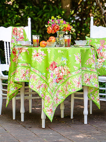 April Cornell - Lime Charming Tablecloth