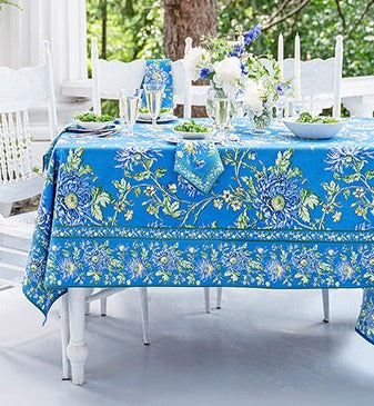 April Cornell - Blue Chrissy Tablecloth