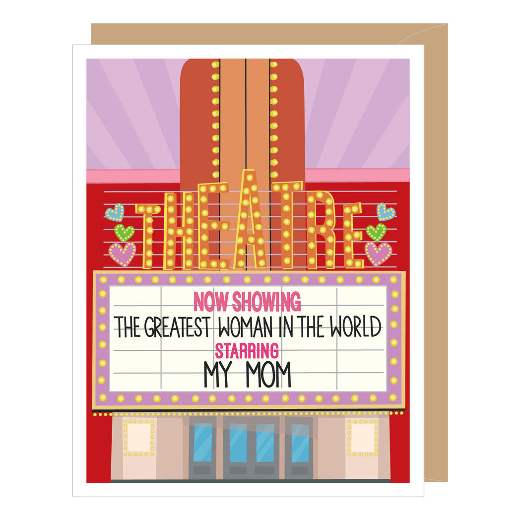 Theatre Mom Mother's Day Card