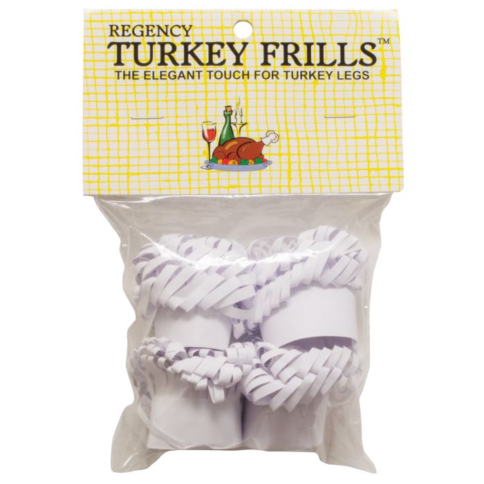 Turkey Frills, Set of 4
