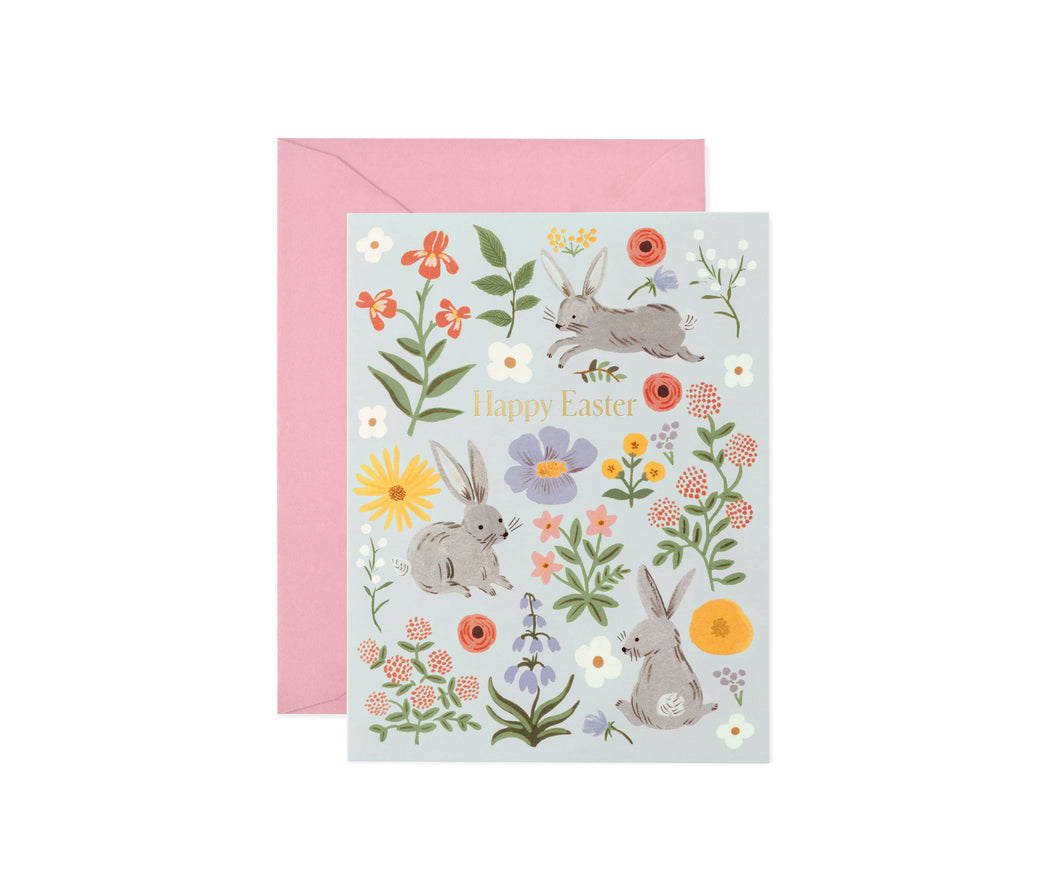 Easter Bunny Fields Card