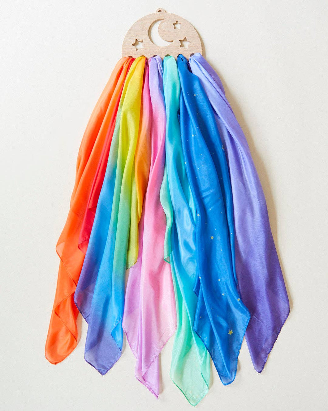 Sarah’s Silks - Wooden Star Display for Playsilks, Waldorf Toys