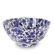 Burleigh Blue Arden Medium Footed Bowl (Chinese)