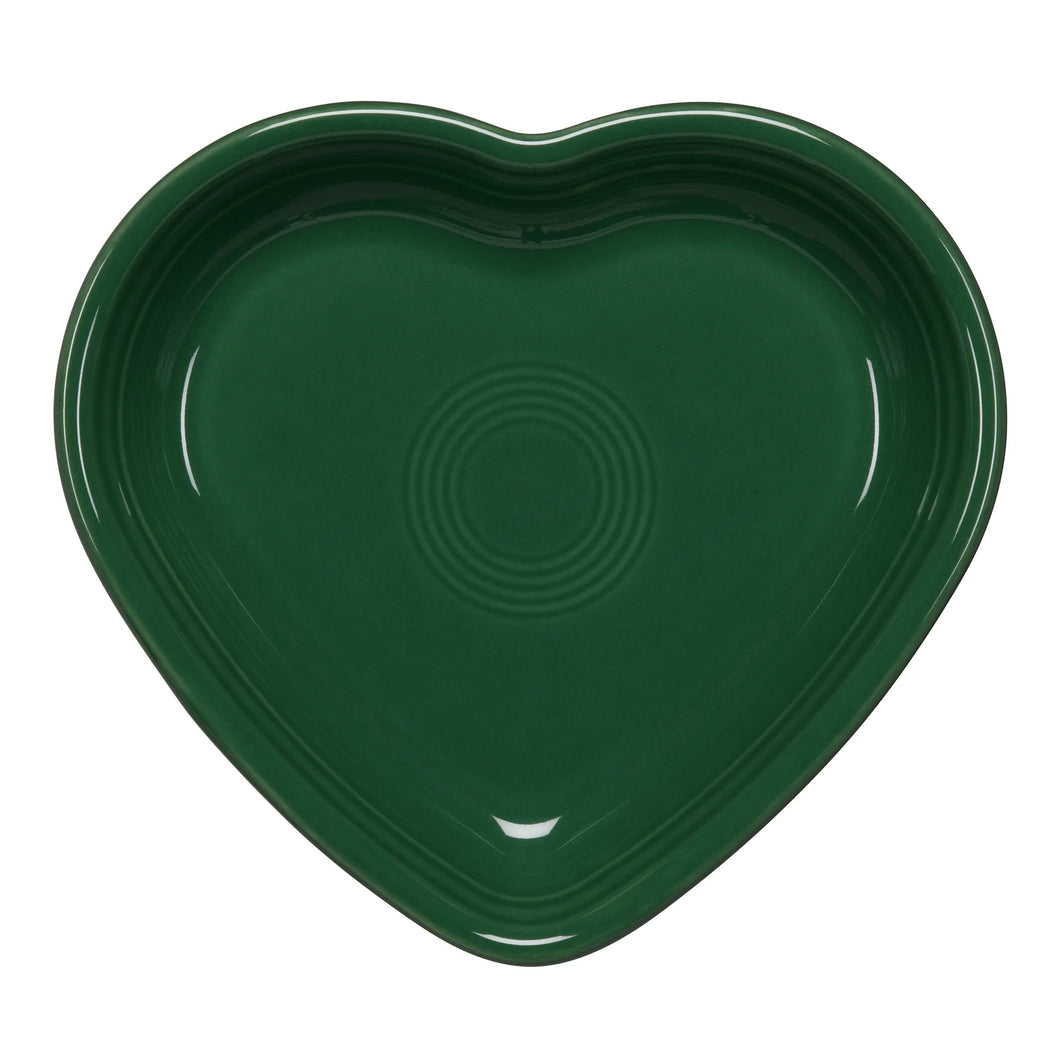 Fiestaware - Medium Heart Bowl, Jade