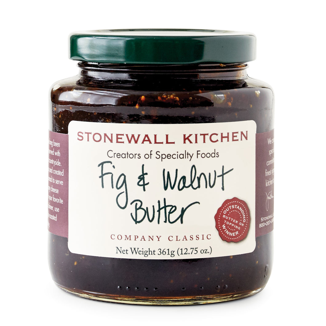 Stonewall Kitchen - Fig and Walnut Butter