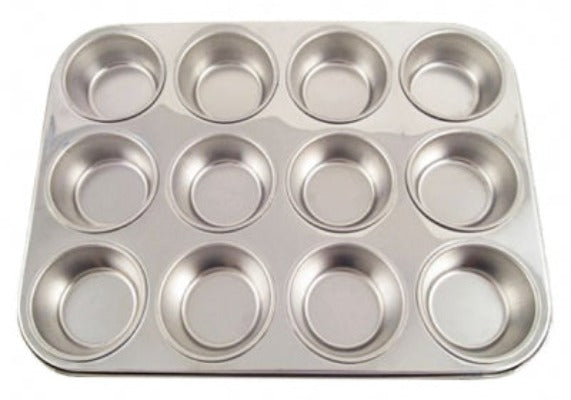 Fox run stainless steel hotsell muffin pan