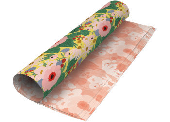 Big Pink Reversible Wrapping Paper - Roger la Borde